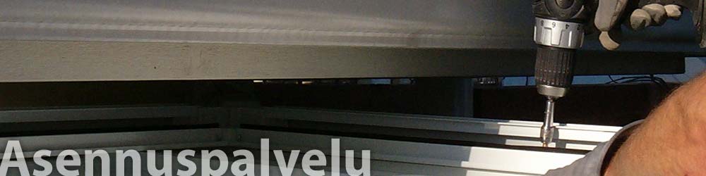 asennuspalvelu markiisit ja kaihtimet